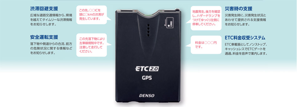 ETC2.0_DIU-A011｜周辺機器｜製品ラインナップ｜デンソー デジドラナビゲーター（デジタコ・ドライブレコーダー）