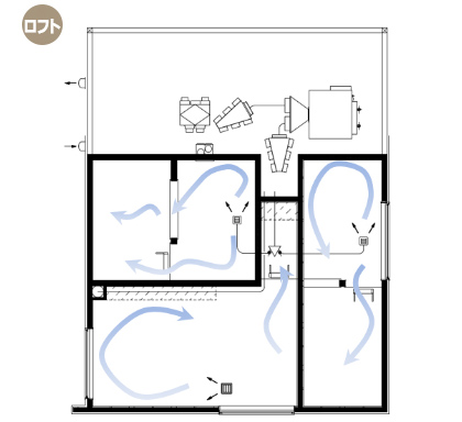 全館空調,お客様の声,間取図,3F