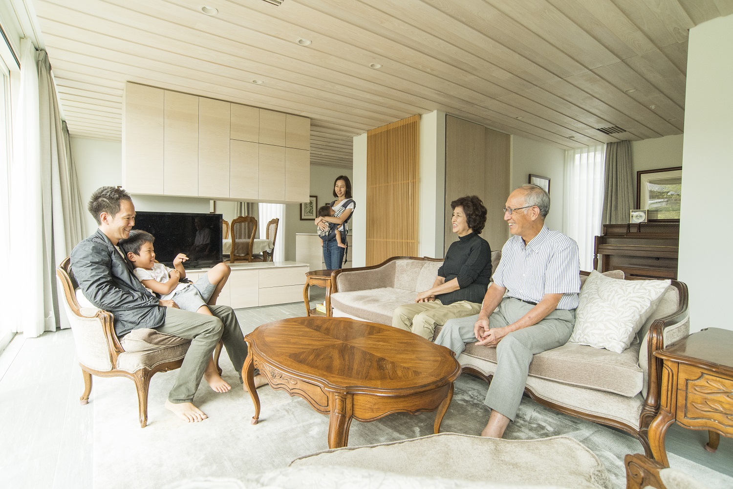 全館空調,お客様の声,家族